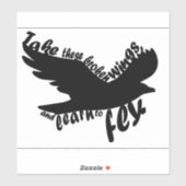 Beatles: Blackbird Sticker (Vel)