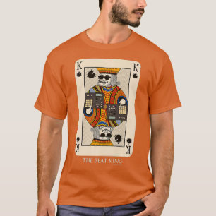 Beatmaker King voor muziekproducent en DJ Premium T-shirt