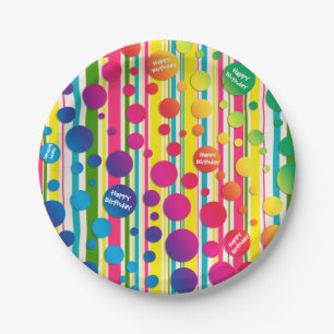 [Beatnik belletjes] Retro Polka Stappapier Papieren Bordje