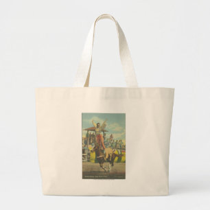 Beatrice Cooper doet een Romeinse standaard. Grote Tote Bag