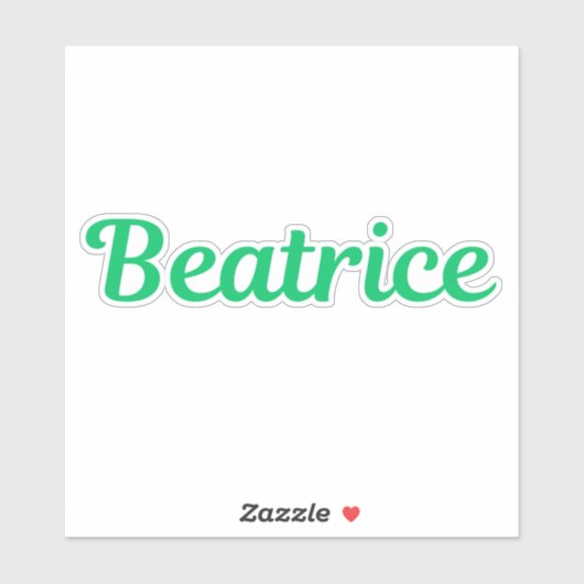 Beatrice Sticker (Vel)