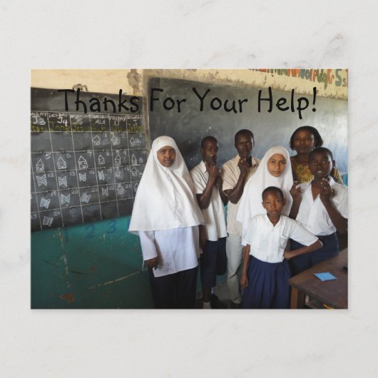 Beatrice's Class Postcard Briefkaart (Voorkant)