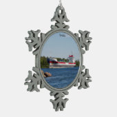 Béatrix ornement de boule ou de flocon de neige (Gauche)