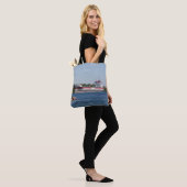 Beatrix over de hele canvas tas (Op model)