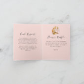 Beatrix Potter Baby Girl Rose Shower Invitation (Intérieur)