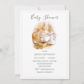 Beatrix Potter Baby Girl Shower Kaart (Voorkant)