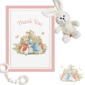 Beatrix Potter Baby shower rouge Merci