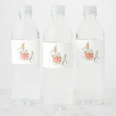 Beatrix Potter  Baby shower Waterfles Etiket (Flessen)
