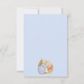 Beatrix Potter Blank Hartelijk dank Bedankkaart (Achterkant)