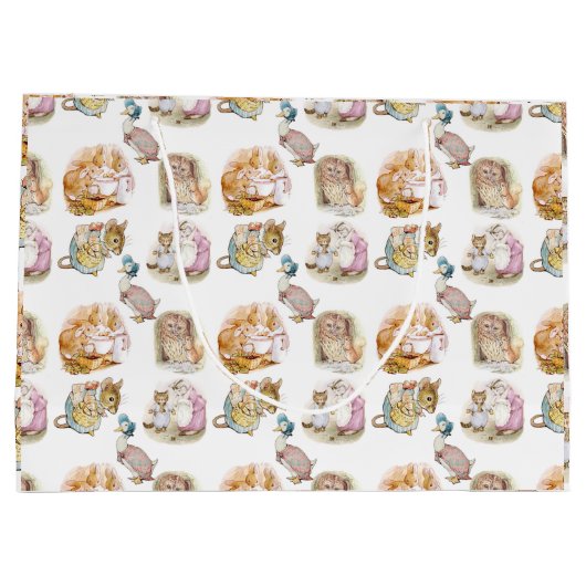 Beatrix Potter Bunny Konijn Eend Eekhoorn Groot Cadeauzakje (Achterkant)