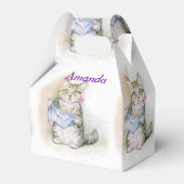 Beatrix Potter Custom Birthday, Easter Gift Box Bedankdoosjes (Achterkant)