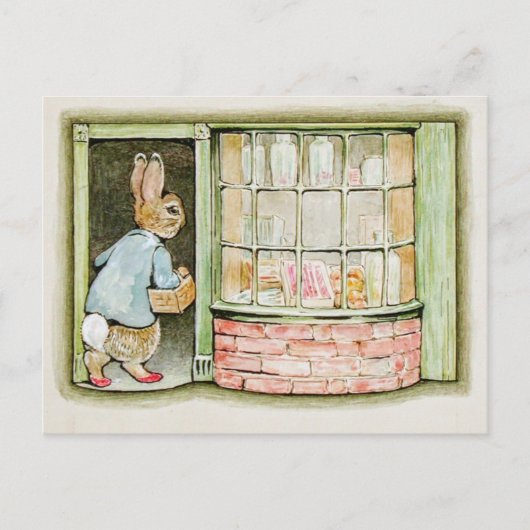 Beatrix Potter gaat naar de markt Briefkaart (Voorkant)