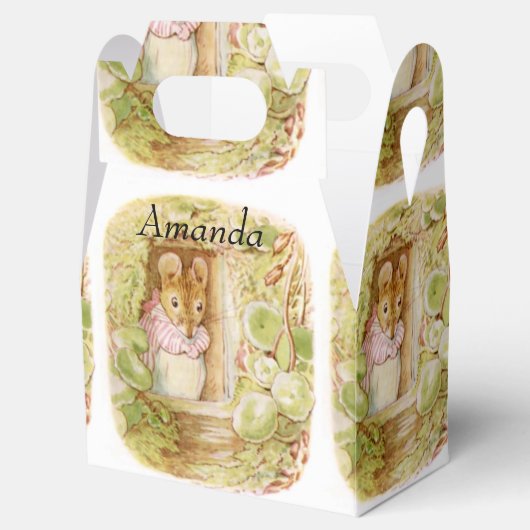 Beatrix Potter, Happy Easter, aangepast Bedankdoosjes (Geopend)