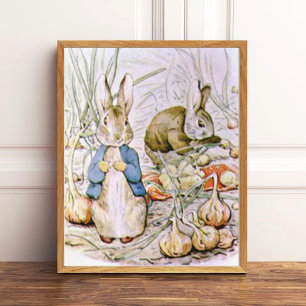 Beatrix Potter Het verhaal van Benjamin Bunny Pete Poster