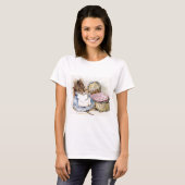 Beatrix Potter, Hunca Munca,  Moeder Muis, Op maat T-shirt (Voorkant volledig)