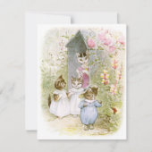 Beatrix Potter Invitation de fête d'anniversaire (Devant)