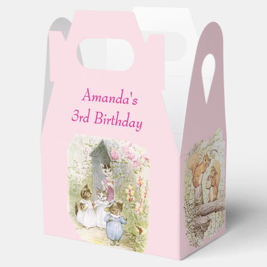 Beatrix Potter Jemima Puddle Duck Miss Moppet Bedankdoosjes (Geopend)