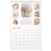 Beatrix Potter Kalender (Mar 2026)
