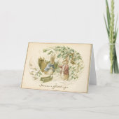  Beatrix Potter Kerstgroeten Feestdagen Kaart (Voorkant)