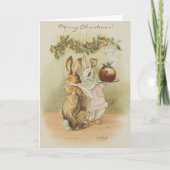  Beatrix Potter Kerstgroeten Feestdagen Kaart (Voorkant)