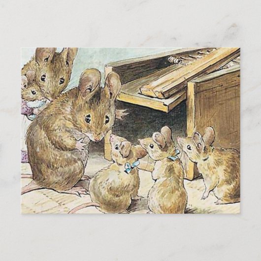 Beatrix Potter Kinderverhaalboeken Briefkaart (Voorkant)