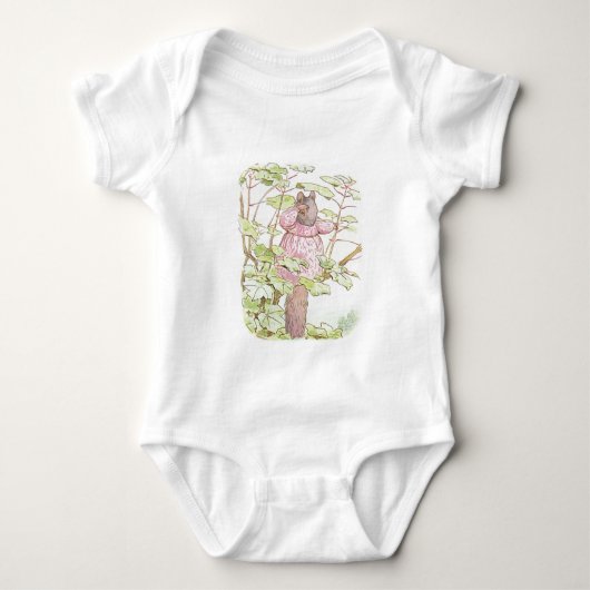 Beatrix Potter Moeder Eierkant Roze Dress Tree Romper (Voorkant)