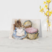 Beatrix Potter, Moeder en Baby, Douane Kaart (Gele Bloem)
