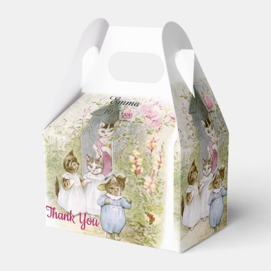 Beatrix Potter, Mrs Tabitha Twitchit, Tom Kitten Bedankdoosjes (Voorkant Zijde)
