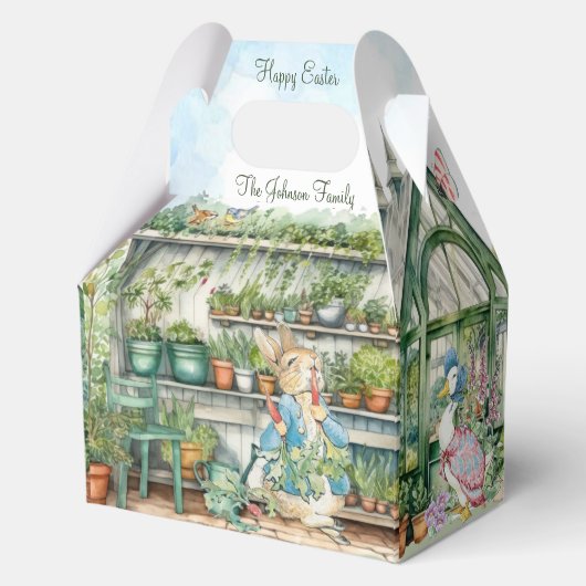 Beatrix Potter Peter de Konijn Pasen Box Bedankdoosjes (Voorkant)