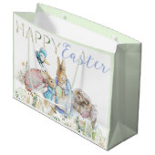 Beatrix Potter Peter de Konijn Pasen Gift Bag Groot Cadeauzakje (Voorkant Gekanteld)