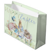 Beatrix Potter Peter de Konijn Pasen Gift Bag Groot Cadeauzakje (Voorkant Gekanteld)