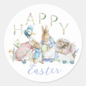 Beatrix Potter Peter de Konijn Pasen Sticker (Voorkant)