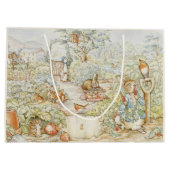 Beatrix Potter Peter en vrienden in de tuin Groot Cadeauzakje (Achterkant)