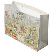 Beatrix Potter Peter en vrienden in de tuin Groot Cadeauzakje (Achterkant Gekanteld)