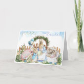 Beatrix Potter Peter het Konijn Paas Kaart (Voorkant)