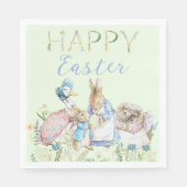 Beatrix Potter Peter het Konijn Paaspapier Servet (Voorkant)
