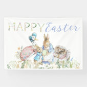 Beatrix Potter Peter le lapin Bannière de Pâques (Horizontal)