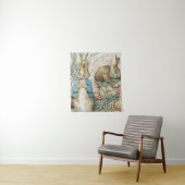 Beatrix Potter Peter Rabbit en Benjamin Bunny Wandkleed (In situ)