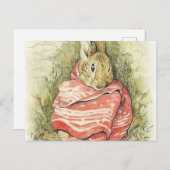 Beatrix Potter Rabbit Briefkaart (Voorkant / Achterkant)