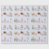 Beatrix Potter Schattigee Peter de Konijn en Vrien Cadeaupapier (Vlak)