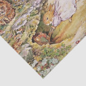 Beatrix Potter Schattigee Peter de Konijn en Vrien Tissuepapier (Detail)