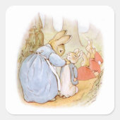 Beatrix Potter Sticker Ronde (Voorkant)