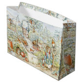 Beatrix Potter Storybook Characters Garden Groot Cadeauzakje (Achterkant Gekanteld)
