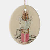  Beatrix Potter Tailor of Gloucester Mouse Keramisch Ornament (Rechts)