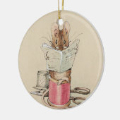  Beatrix Potter Tailor of Gloucester Mouse Keramisch Ornament (Links)