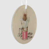  Beatrix Potter Tailor of Gloucester Mouse Ornament (voorkant)