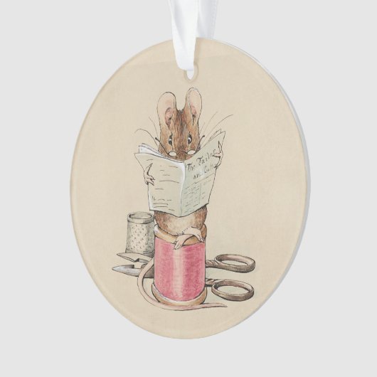  Beatrix Potter Tailor of Gloucester Mouse Ornament (voorkant)