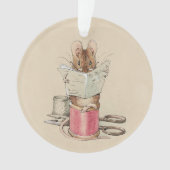  Beatrix Potter Tailor of Gloucester Mouse Ornament (voorkant)