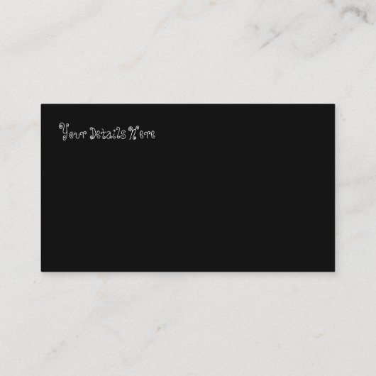 Beatrix Potter Tailor of Gloucester Mouse Visitekaartje (Achterkant)