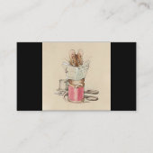 Beatrix Potter Tailor of Gloucester Mouse Visitekaartje (Voorkant)